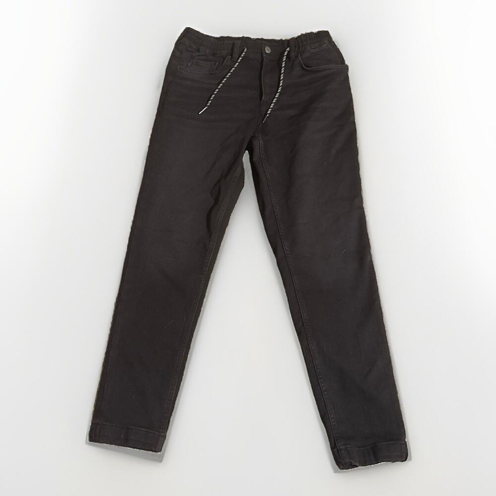 Divided By H&M Men's Regular Tapered Pants Color Black Size S